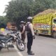 Gelar KRYD, Tim Samapta Polres Lamteng Menyisir Ruas Jalinteng Sumatera