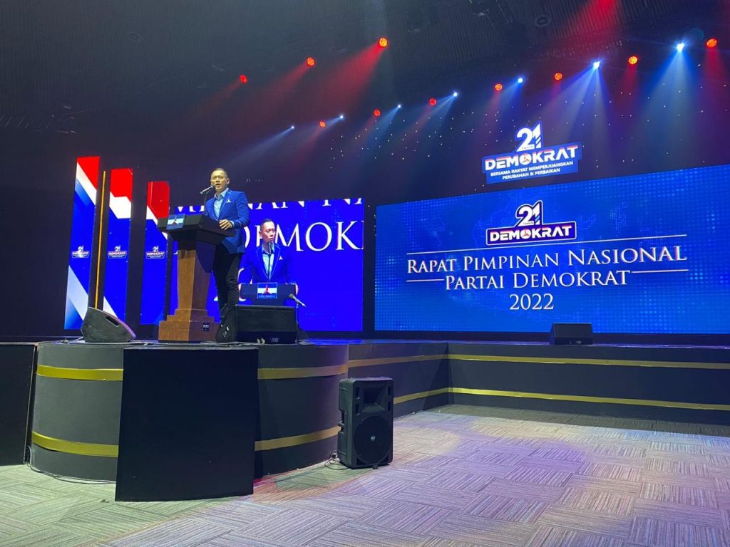 Rapimnas Partai Demokrat Satu Suara Dukung AHY Jadi Kontestan Pilpres 2024 Edy Irawan : Demokrat Lampung siap menangkan AHY dan Pileg