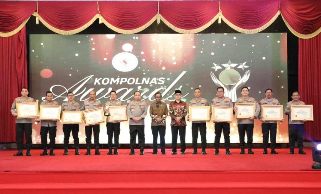 Polda Kalteng Raih Penghargaan Kompolnas Award 2022
