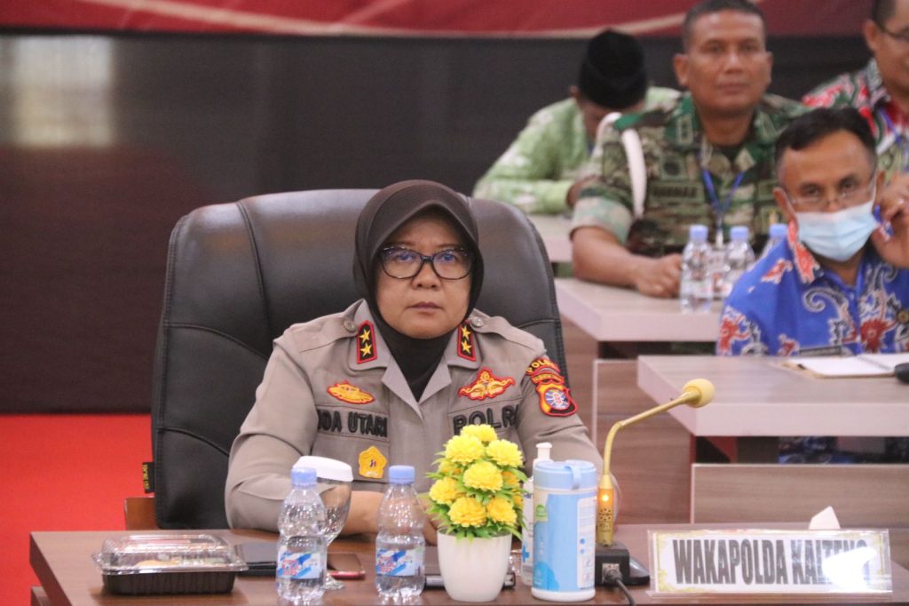 Wakapolda Kalteng Ikuti Rakor Lintas Sektoral Bahas Kesiapan Nataru 2023