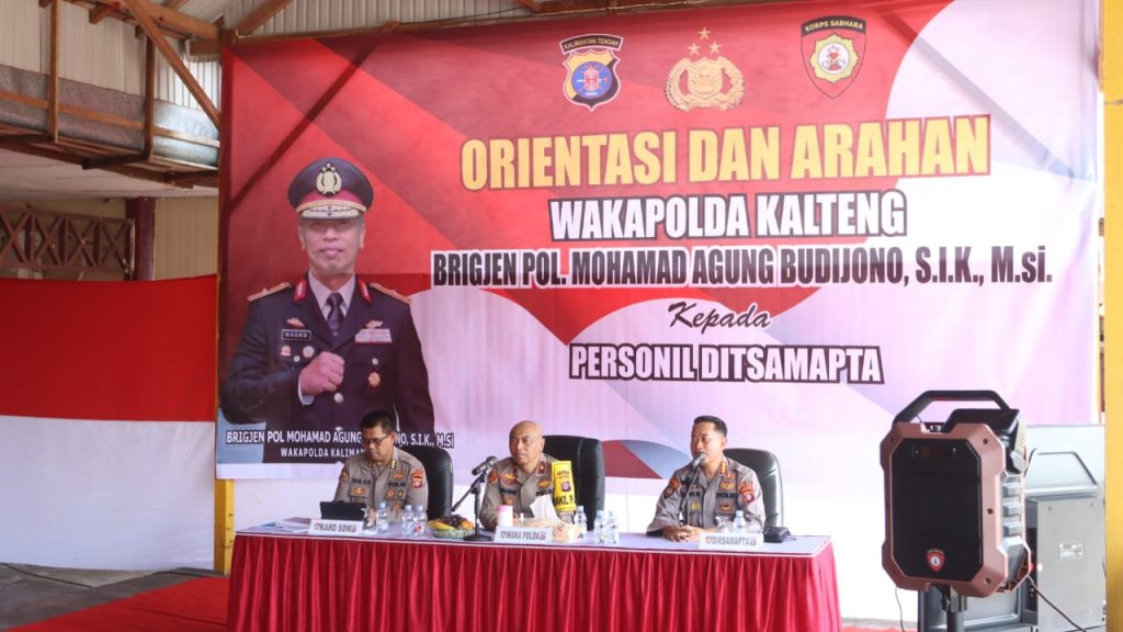 Wakapolda Kalteng Cek Sarpras Ditsamapta