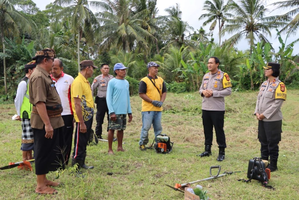 Polres Badung Lanjutkan Kembali Program “Polisi Bersemi”
