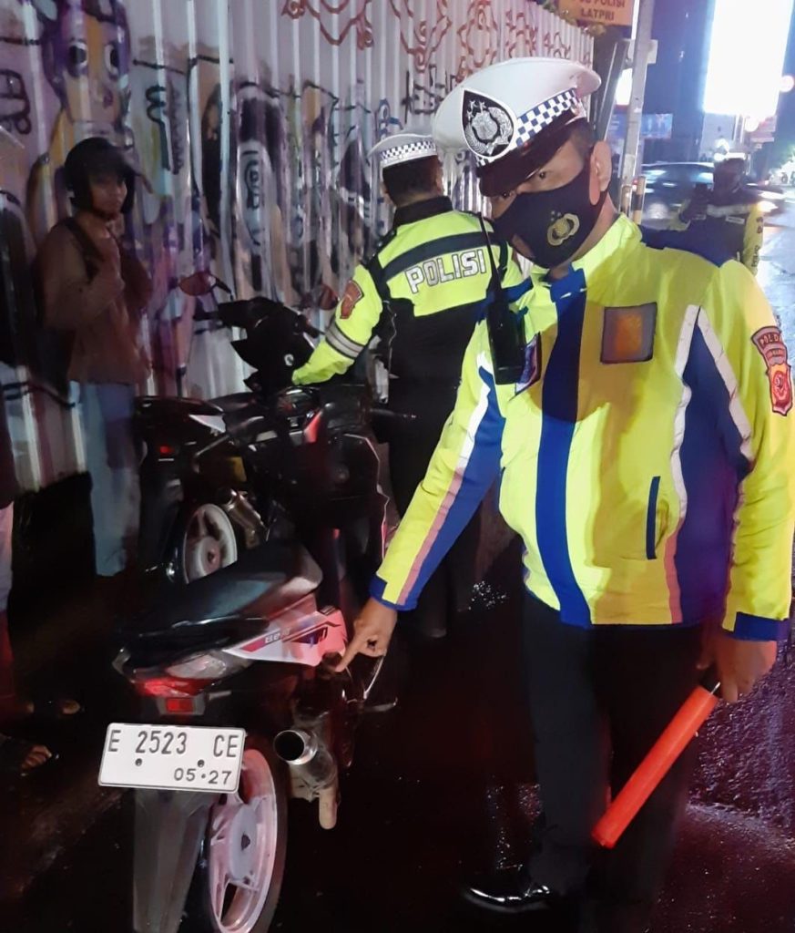 Masyarakat Apresiasi, Kinerja Polisi Atas Penindakan Knalpot Brong