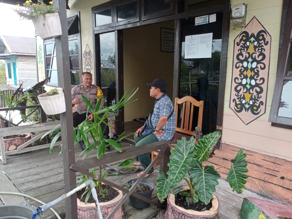 Mitigasi Karhutla, Polsek Sabangau Gandeng Warga