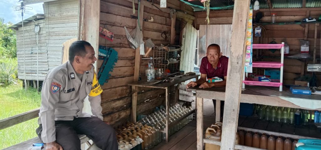 Polsek Sabangau Ajak Warga Binaan Cegah Karhutla
