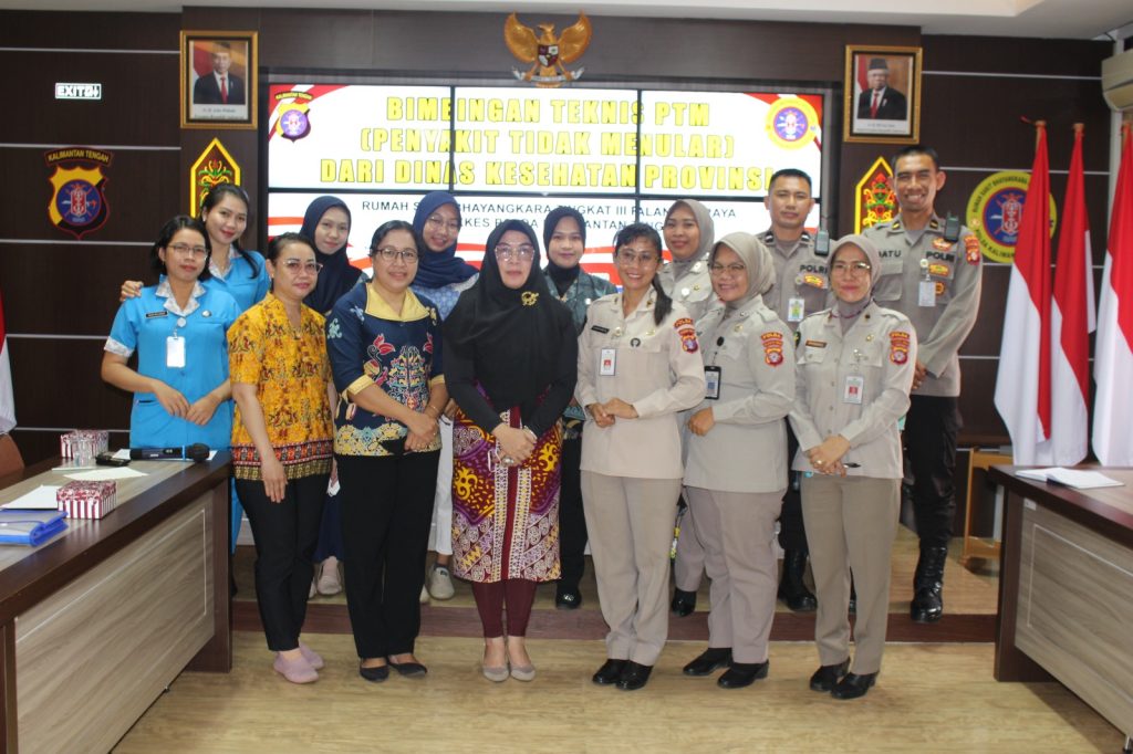 Rumkit Bhayangkara Terima Bimtek Tim P2PTM Dinkes Kota Palangka Raya