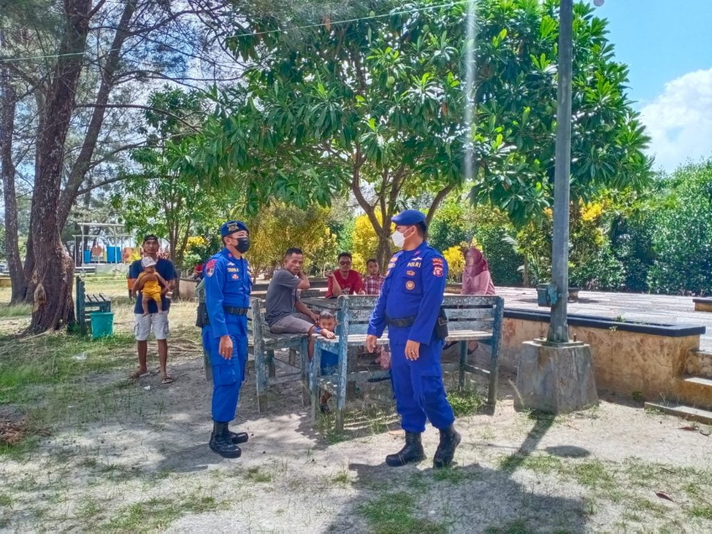 Pastikan Masyarakat Mendapat Rasa Aman Saat Berlibur Ke Pantai, Ditpolairud Siagakan Personelnya