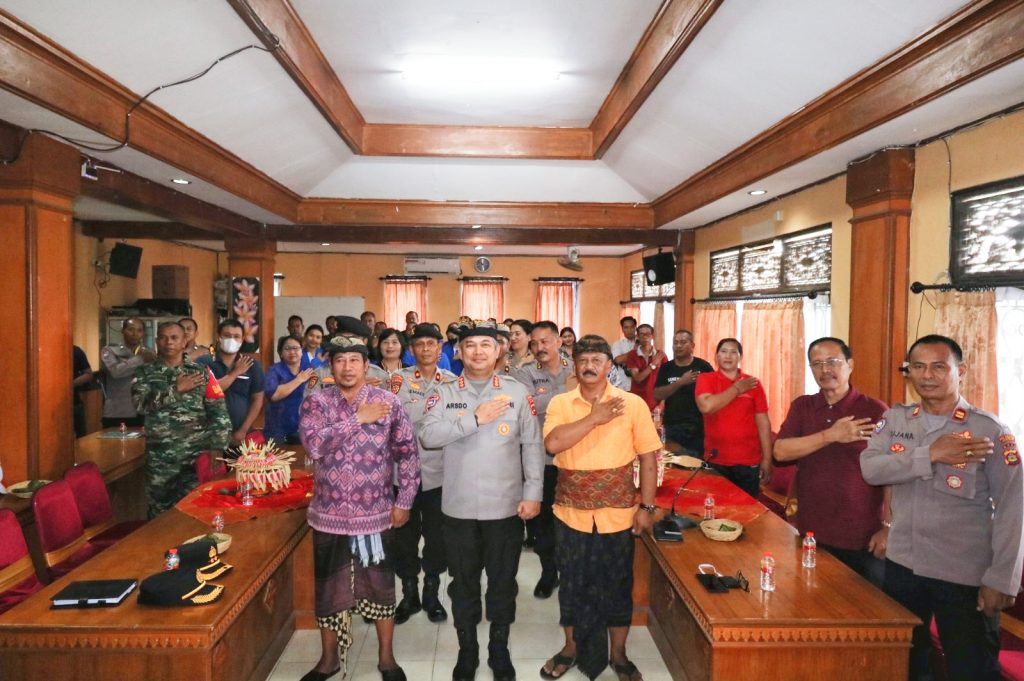 Jumat Curhat, Ini Imbauan Polda Bali Kepada Masyarakat di Desa Sumerta Kauh Denpasar