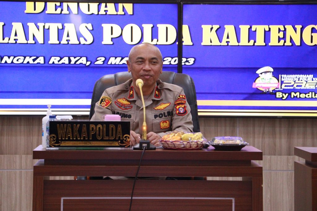 Wakapolda Gelar Orientasi Bersama Ditlantas Polda Kalteng