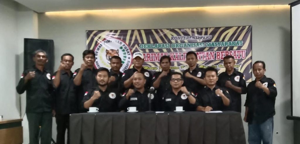 Harimau Kalimantan Bersatu Berdiri, Siap Kawal Pemilu Serentak 2024