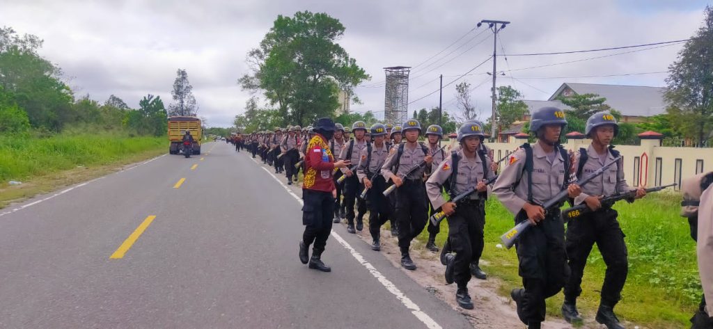 Siswa SPN Polda Kalteng Ikuti Exspedisi Dara