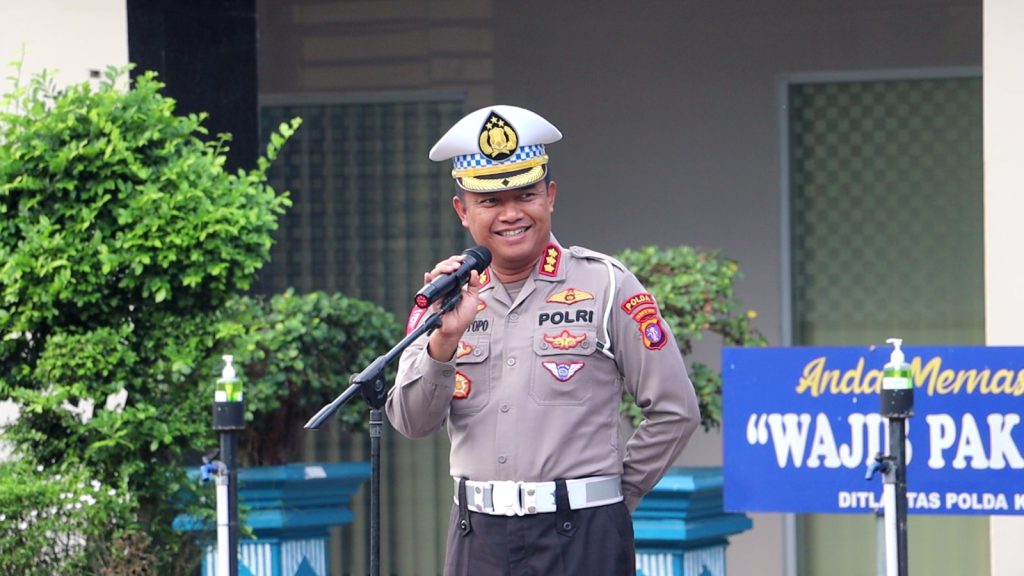 Dirlantas Tekankan Jajarannya Untuk Selalu Profesional Dalam Bertugas