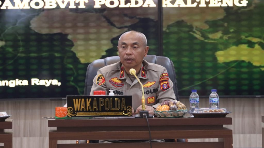 Wakapolda Kalteng Sampaikan 4 Prinsip Dasar Dalam Bertugas