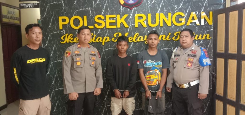 Pelaku Pembunuh Rusadi Berhasil di Ringkus Polsek Rungan, Kapolsek: Pelaku Berjumlah 2 Orang