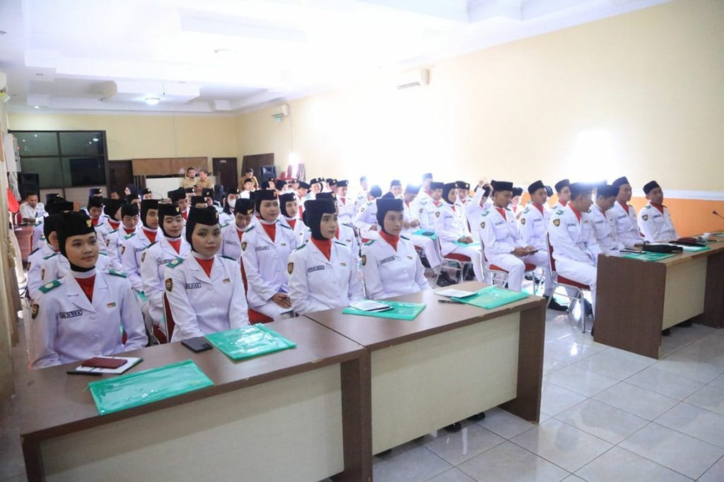 Purna Paskibraka Ikuti Sosialisasi Pendidikan Politik Pemilih Pemula