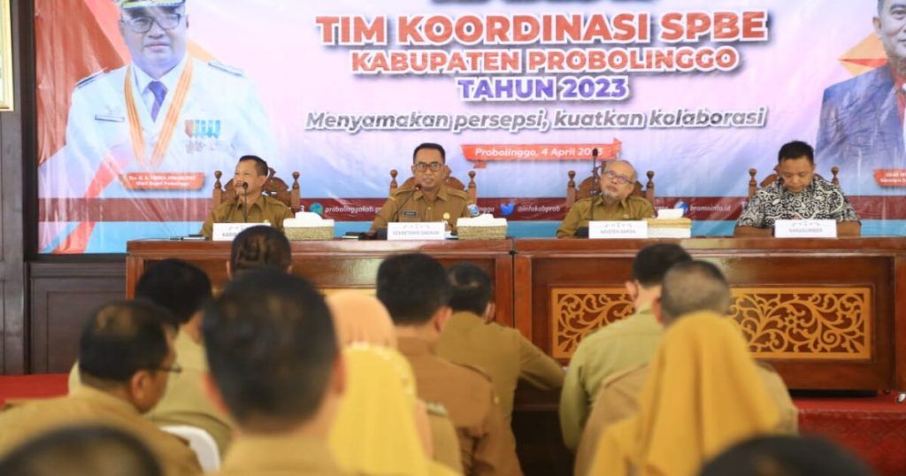 Pemkab Probolinggo Gelar Rakor Penguatan Tim Koordinasi SPBE Kabupaten Probolinggo