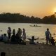 Wisata Dadakan Pantai Gosong Sungai Kahayan
