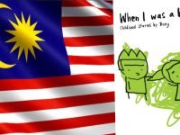 Bendera malaysia dan komik when i was a kid 3