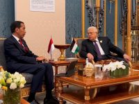 Presiden Jokowo Bersama Presiden Palestina Abbas