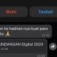 Contoh Pesan Phishing Undangan Digital. /Foto:bintang