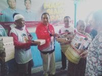 Makan Siang Gratis si Gemoy, Melalui Caleg Djaenur Ridoh di Dapil Satu Situbondo