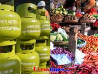Pasar Bahan Pokok Tradisional dan Gas Elpiji 3 Kg