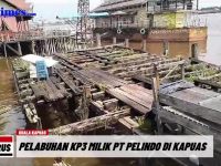Pelabuhan KP3 Milik PT Pelindo di Kapuas Terbengkalai. /foto:dani ismail