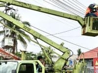 Pemasangan Lampu PJU di Palangka Raya