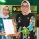 Pj Wali Kota Palangka Raya, Hera Nugrahayu bersama Plt BKPSDM Fifi Arfina. /foto:kominfo