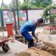 Revitalisasi Saluran Air di Taman Bermain Sungai Begog di Jalan Peralihan