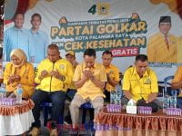DPD Golkar Palangka Raya Mengadakan Layanan Kesehatan Gratis di Kelurahan Pahandut