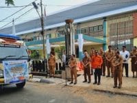 Pj Bupati Kapuas Lepas Bantuan Logistik Korban Banjir