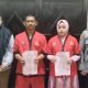 Tersangka H. Yarkoni dan istrinya Hj. Rahmawati sebagai salah satu pemilik Toko Panji