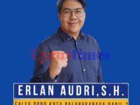 Real Count DPRD Dapil 2 Palangka Raya, Erlan Audri Kuasai Suara