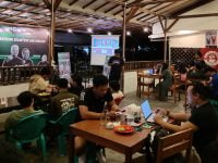 Kafe Kopi Kong Gelar Nobar Debat Capres Kelima, Gratis Minuman!