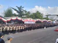 Bawaslu Kapuas Gelar Apel Siaga Jelang Masa Tenang Pemilu