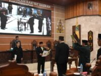Pj Bupati Hadiri Rapat Paripurna Istimewa PAW Anggota DPRD Kapuas