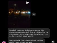 Warga Palangka Raya Geram, Jukir Liar di Taman Yos Kerap Minta Uang secara Paksa