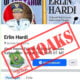 [HOAKS] Akun Facebook Atas Nama Pj Bupati Kapuas Erlin Hardi