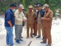 Tim PUPR-PKP Kapuas Survei Lokasi Relokasi Rumah Rawan Banjir Diwilayah Kecamatan Timpah