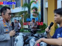 Kapolda Kalteng Berbincang dan Kembalikan Motor Kepada Para Korban Curanmor