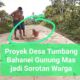 Telan APBDes Rp 400 Jt, Proyek Jalan di Desa Tumbang Bahanei Gunung Mas Dinilai Gagal