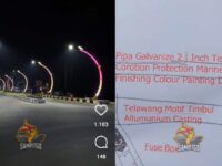 Kualitas PJU Terowongan Nur Mentaya di Sampit Tuai Kritik Pedas