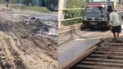 Jalan dan Jembatan Rusak, Karang Taruna Gunung Mas Ancam Tutup Jalan