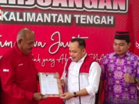 Ketua KNPI Kalteng Daftar Bacalon Bupati Kapuas di DPD PDI-P