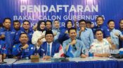[Video] Nadalsyah Serahkan Berkas Pendaftaran Bacagub Kalteng di PAN dan Gerindra