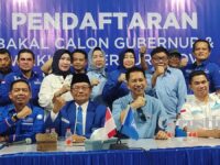 [Video] Nadalsyah Serahkan Berkas Pendaftaran Bacagub Kalteng di PAN dan Gerindra