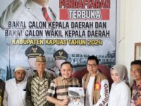 Maju Bacalon Bupati Kapuas, Alfian Mawardi Mendaftar di DPC Partai Gerindra