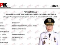 Hanya Miliki 2 Unit Motor Beat, Segini LHKPN Pj Wali Kota Palangka Raya