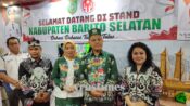Pj Bupati Barito Selatan Perkenalkan Nanas Parigi Hingga Potensi Pariwisata Melalui Kalteng Expo 2024